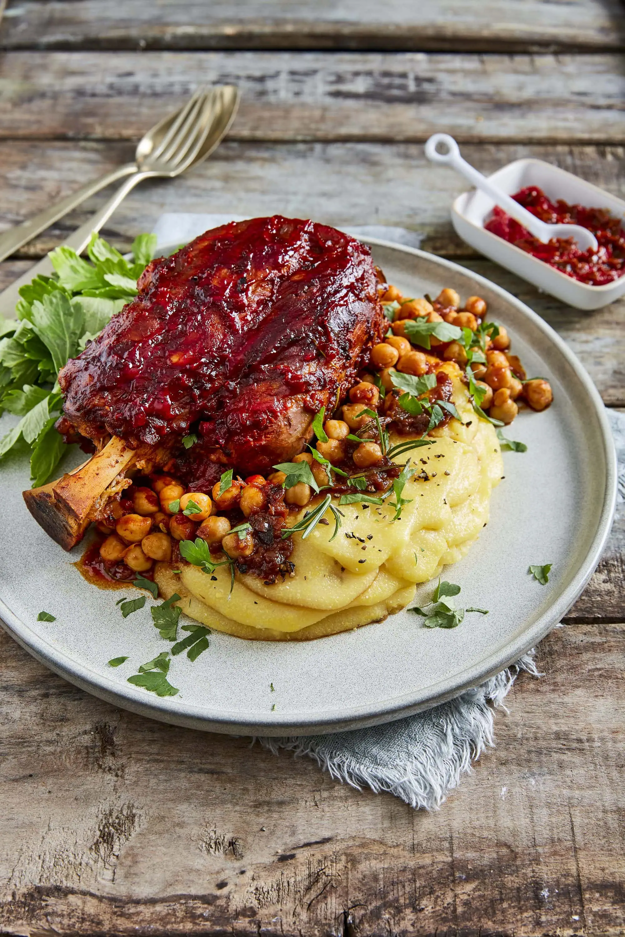 Lammlägg med dubbelkoncentrerad tomatpuré